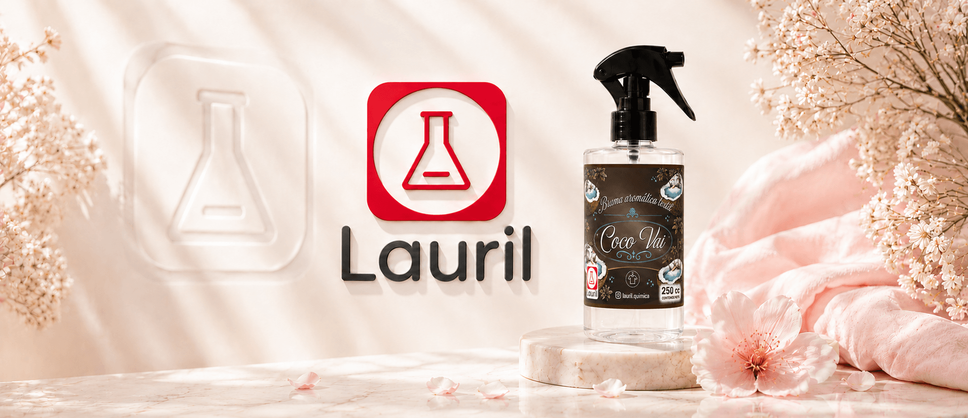 Bruma aromática textil Lauril Coco Vai
